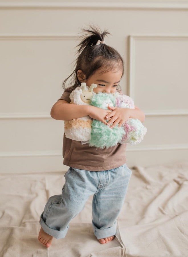 Slumberkins Hatch & Hugs KinFlip Set - Includes Rainbow Bunny, Clover Peep & Sunny Bee KinFlips - Image 5